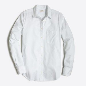 J Crew Perfect Fit button down women's oxford shirt